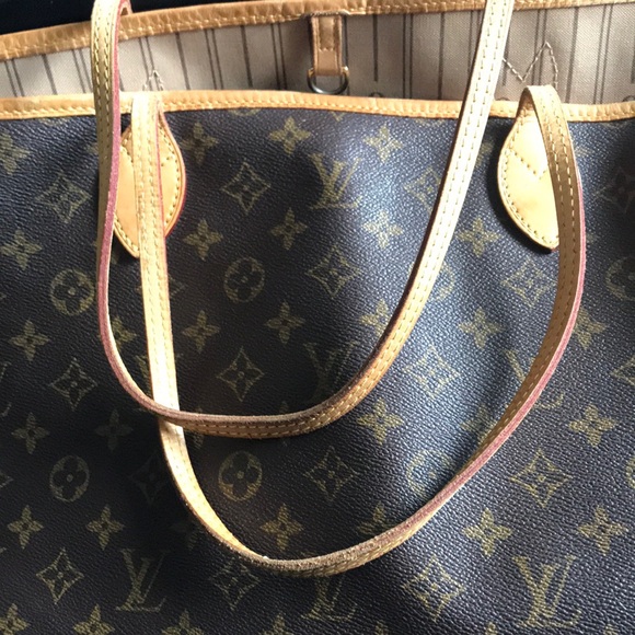 🌟BIGGEST🌟NEVERFULL GM TOTE LOUIS VUITTON - Picture 7 of 16